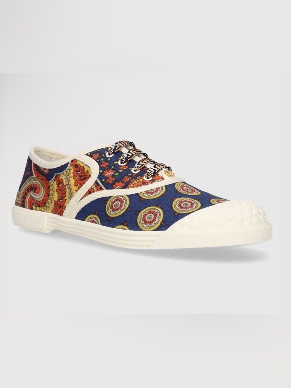 Valentino Paisley Print Bay by Bay Trainers